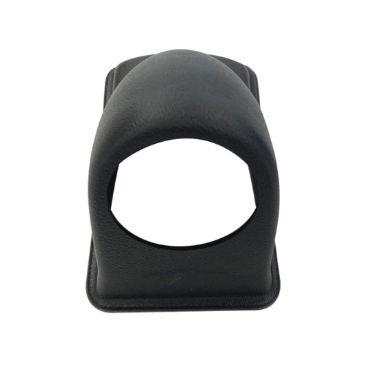 Supporto per manometro singolo Revotec da 52 mm di diametro con finitura in pelle granulata