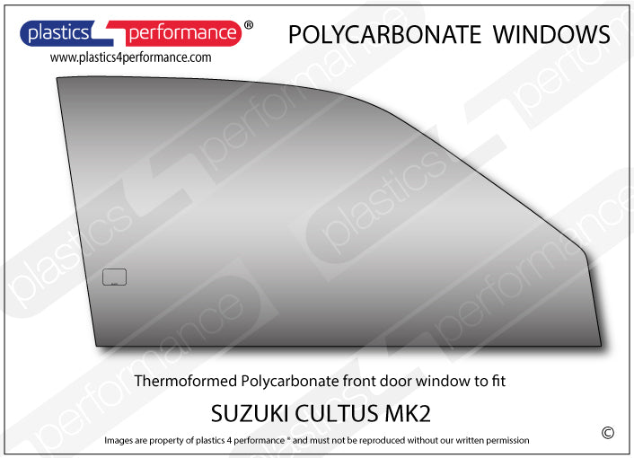 Carica immagine in Galleria Viewer, Vetri in Policarbonato per Suzuki Swift / Cultus MK2 SF
