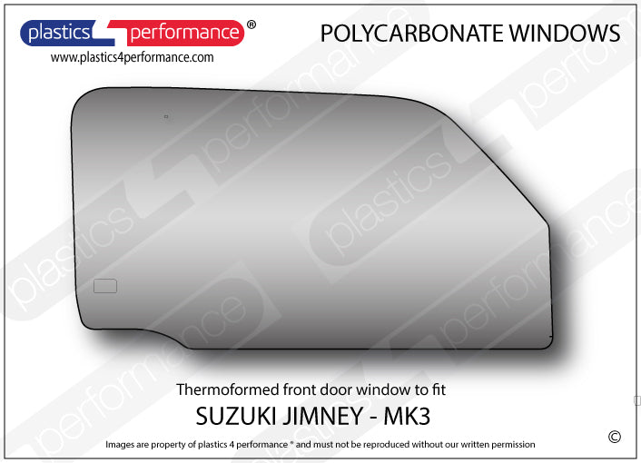 Carica immagine in Galleria Viewer, Vetri in Policarbonato per Suzuki Jimny MK3
