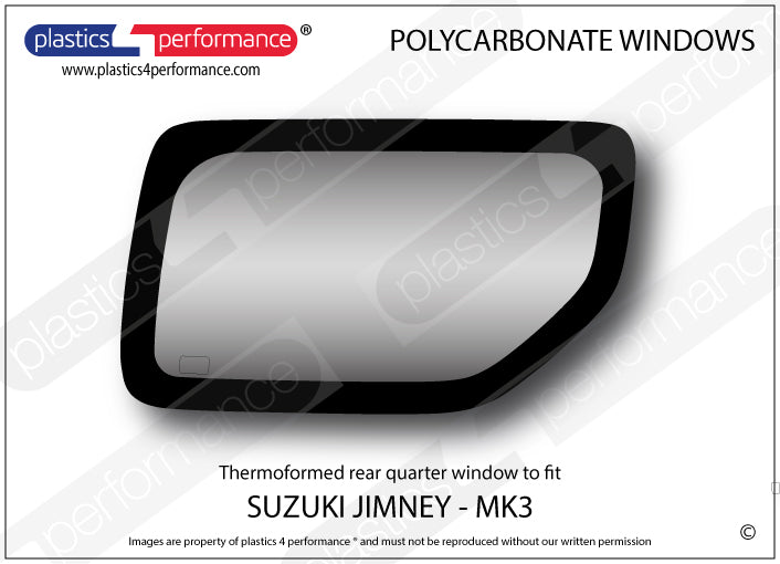 Vetri in Policarbonato per Suzuki Jimny MK3