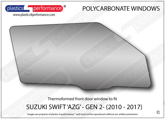 Vetri in Policarbonato per Suzuki Swift MK2 AZG