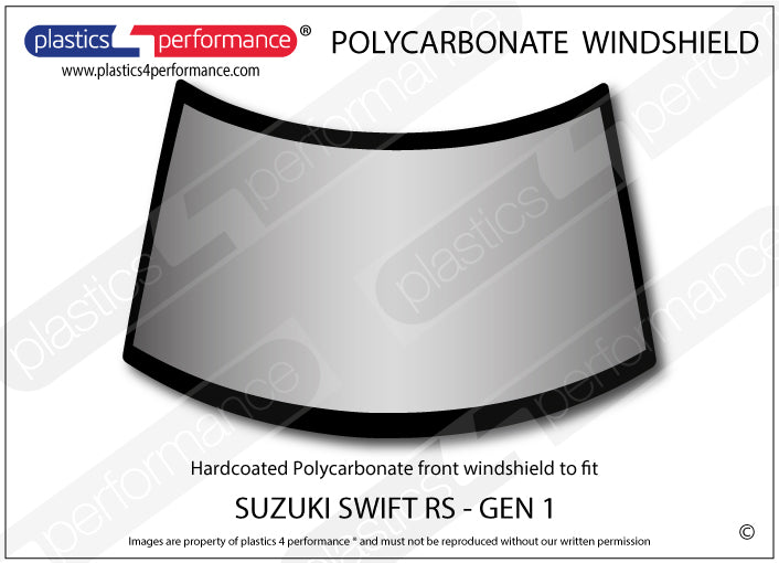 Vetri in Policarbonato per Suzuki Swift MK1 RS