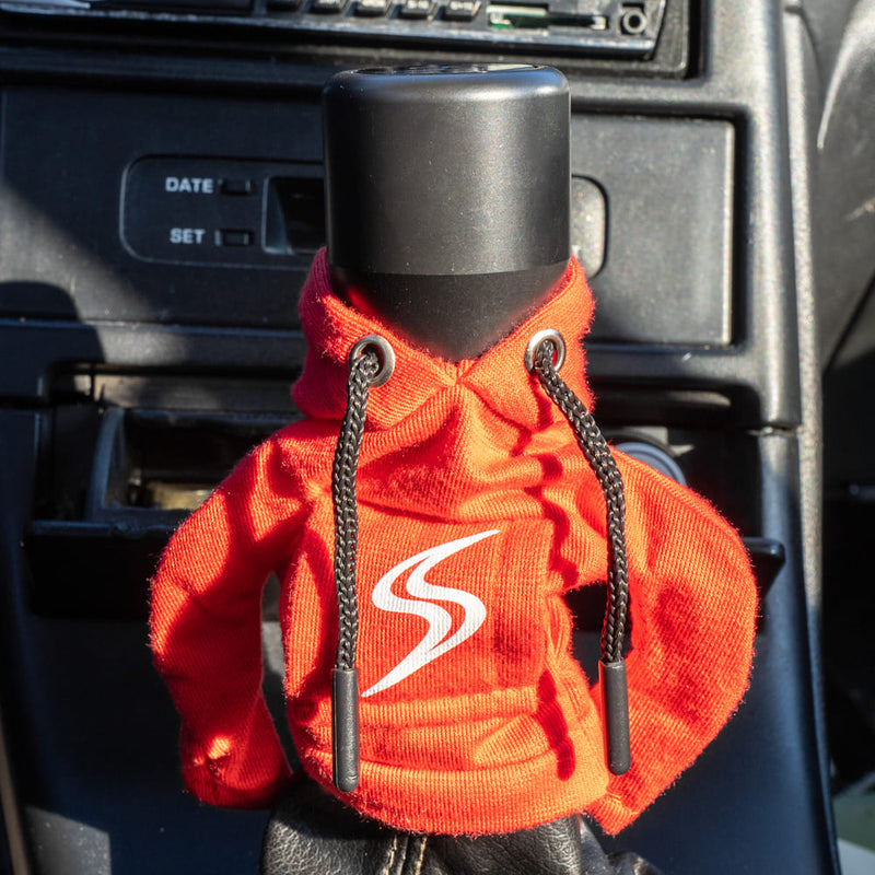 Carica immagine in Galleria Viewer, Felpa con Cappuccio per Pomello DS (Shifter Hoodie) - Rosso
