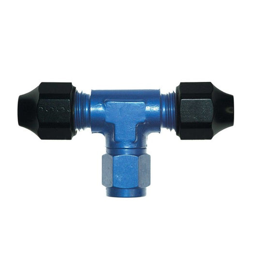 Raccordo a T maschio/femmina Goodridge 9/16x18 JIC Hardline dash 6