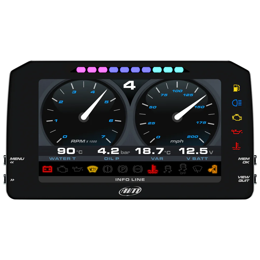 Tableau de bord AIM MXP 1.3 STRADA 6"