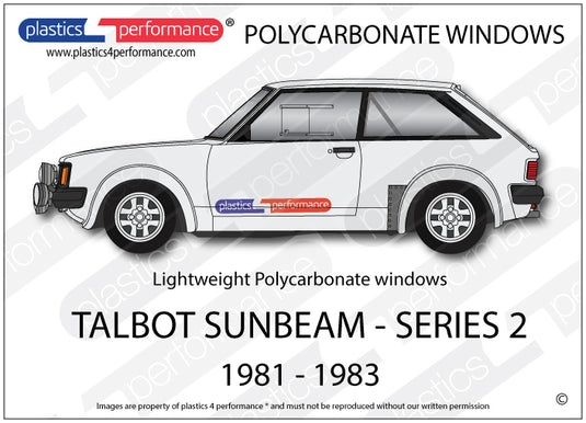Vetri in Policarbonato per Talbot Sunbeam Serie 2