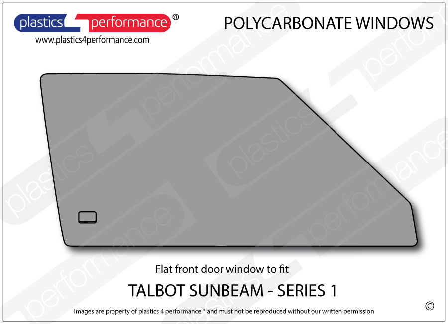 Vetri in Policarbonato per Talbot Sunbeam Serie 1