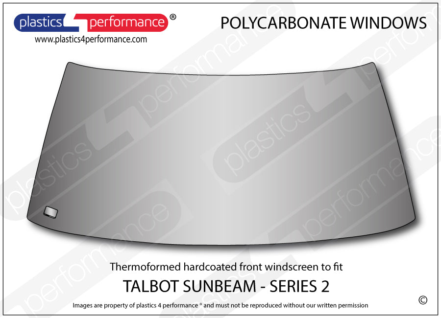 Vetri in Policarbonato per Talbot Sunbeam Serie 2