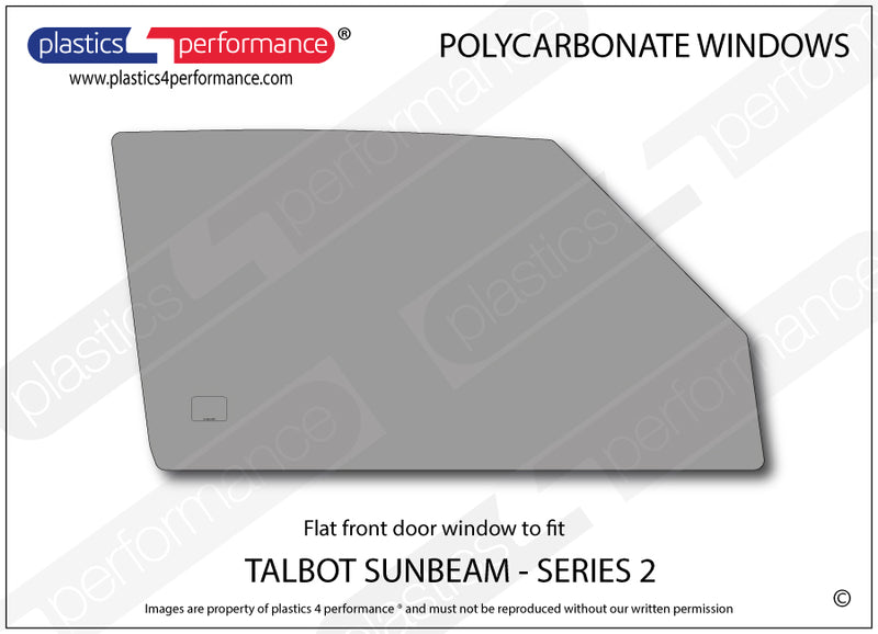 Carica immagine in Galleria Viewer, Vetri in Policarbonato per Talbot Sunbeam Serie 2
