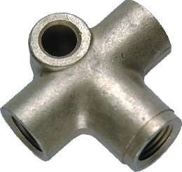 Raccordo a T femmina 3/8X24 JIC UNF