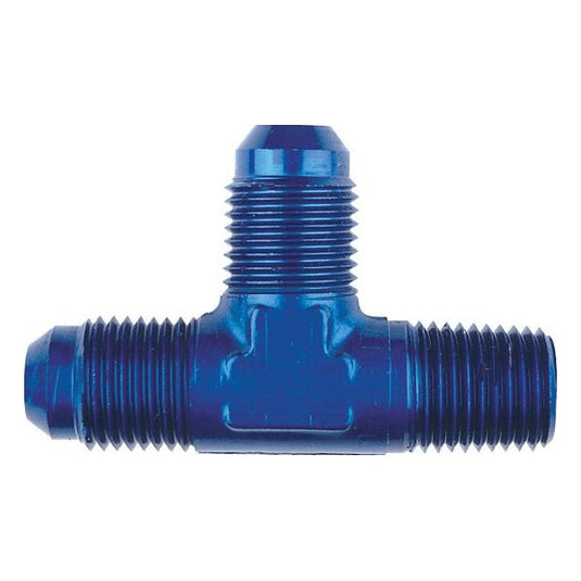 T maschio Goodridge 3 vie 3/8x24 JIC-1/8x27 NPT