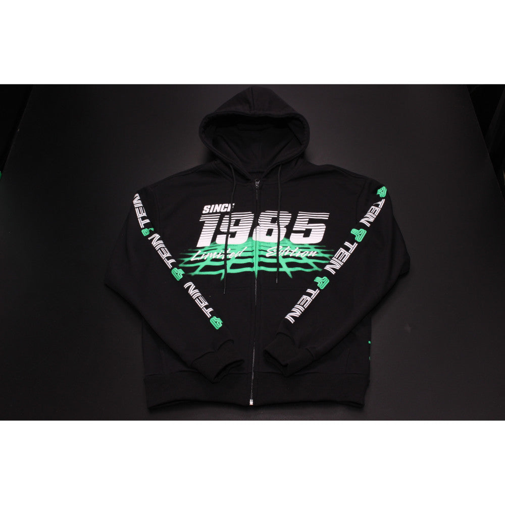 Felpa con Cappuccio e Zip Tein 1985