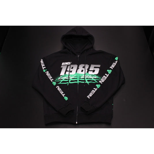 Felpa con Cappuccio e Zip Tein 1985