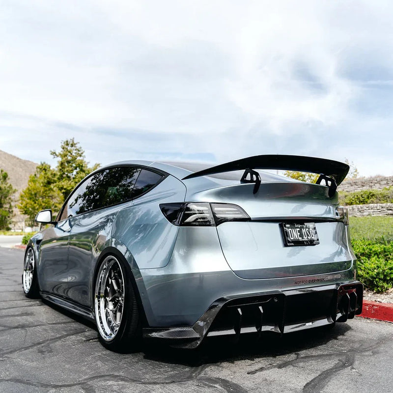 Carica immagine in Galleria Viewer, Alettone Adro AT-S "Swan Neck" in Carbonio per Tesla Model Y
