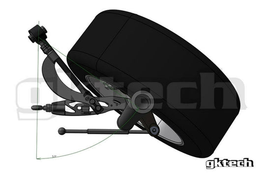 Tiranti Incidenza Anteriore GKTech per Nissan 300ZX Z32 - foto 2