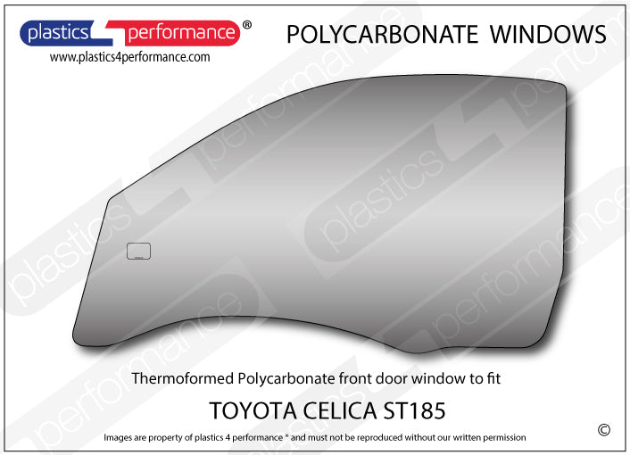 Vetri in Policarbonato per Toyota Celica ST185