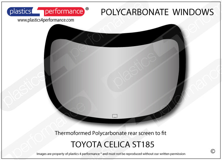 Vetri in Policarbonato per Toyota Celica ST185