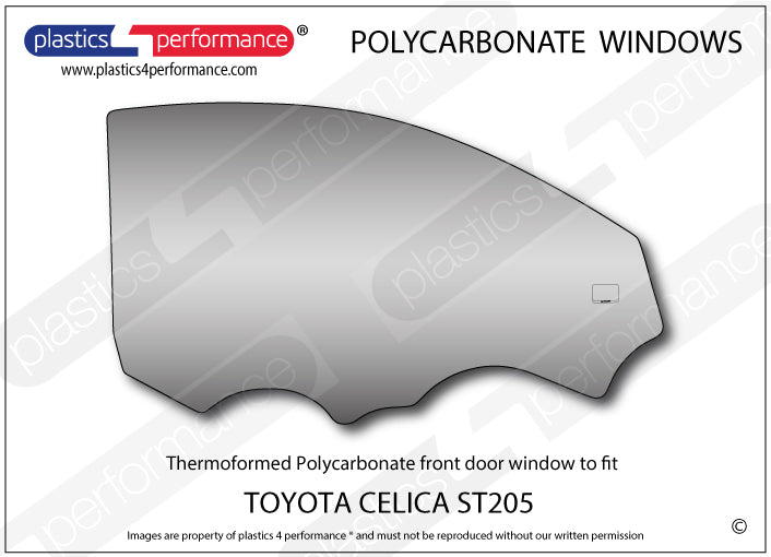 Vetri in Policarbonato per Toyota Celica ST205
