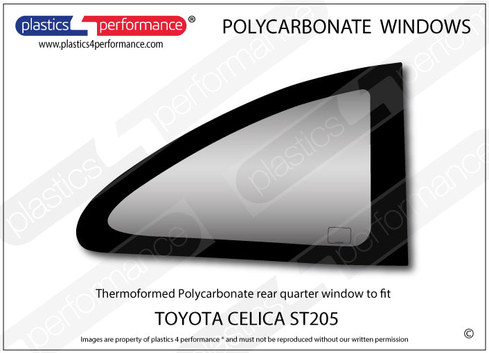 Vetri in Policarbonato per Toyota Celica ST205