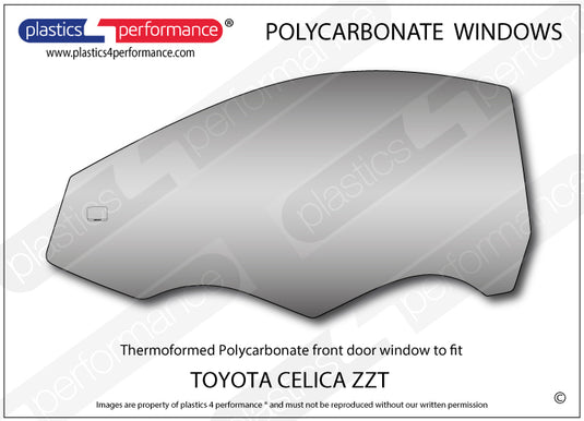 Vetri in Policarbonato per Toyota Celica ZZT