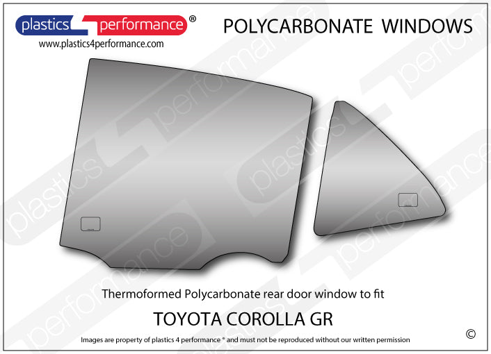 Vetri in Policarbonato per Toyota Corolla GR