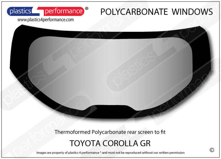 Vetri in Policarbonato per Toyota Corolla GR