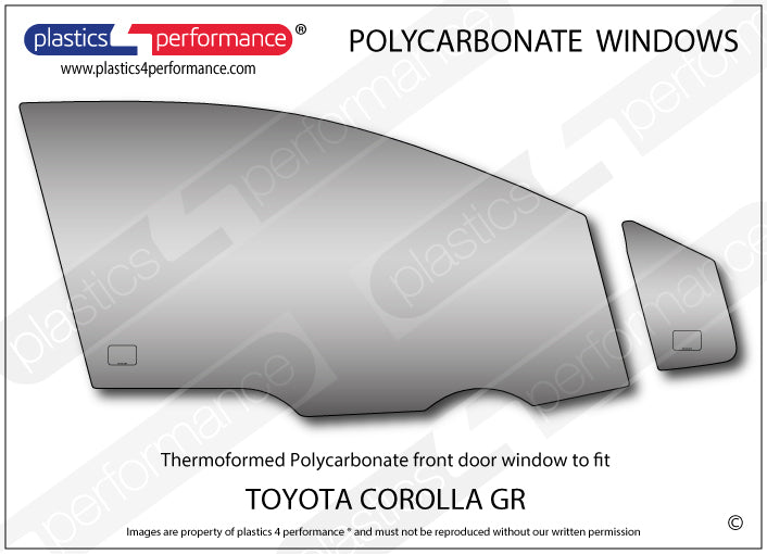 Vetri in Policarbonato per Toyota Corolla GR