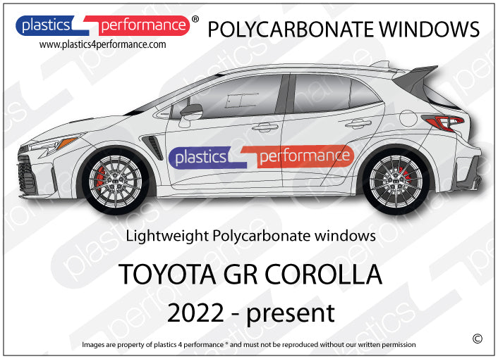 Vetri in Policarbonato per Toyota Corolla GR