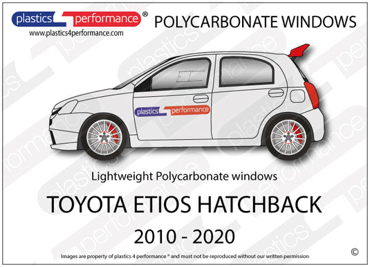 Vetri in Policarbonato per Toyota Etios