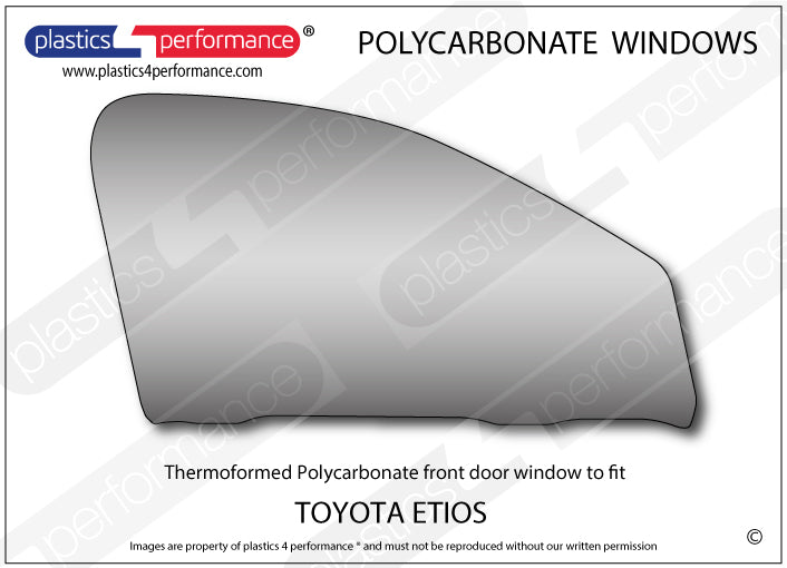 Vetri in Policarbonato per Toyota Etios