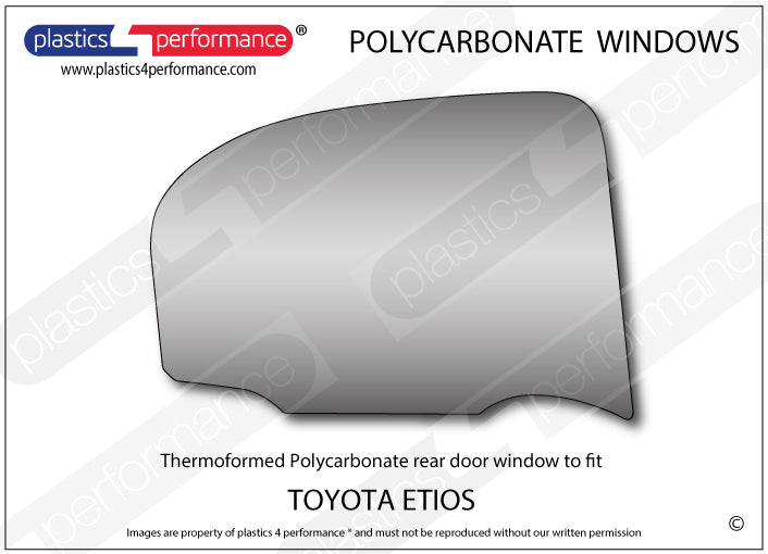 Vetri in Policarbonato per Toyota Etios
