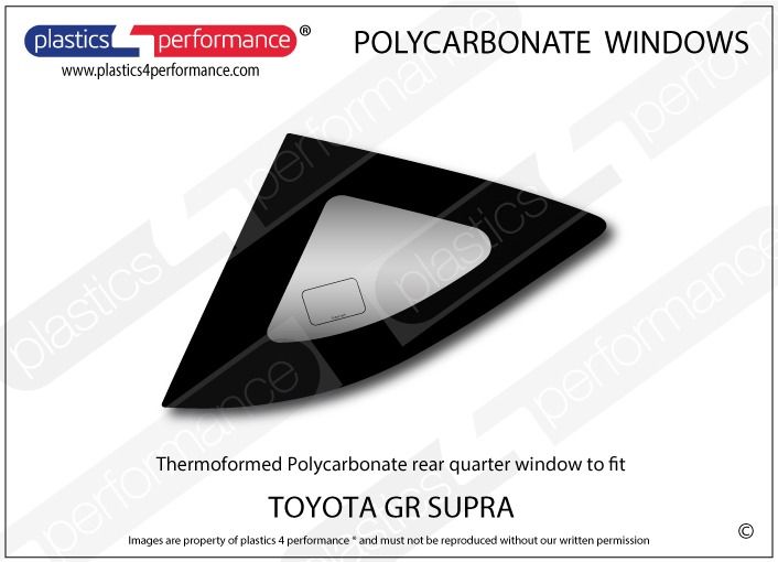 Carica immagine in Galleria Viewer, Vetri in Policarbonato per Toyota Supra MK5
