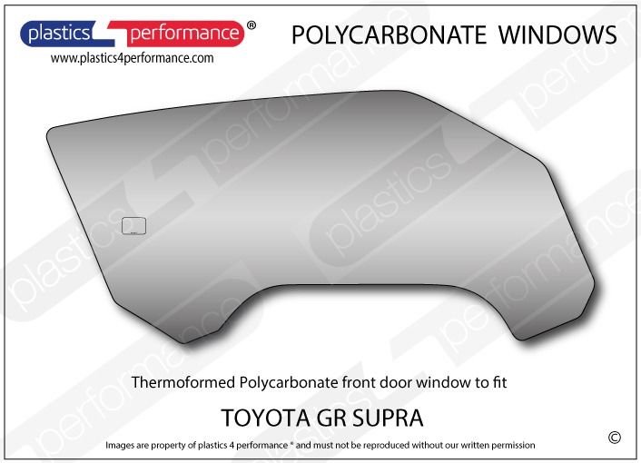 Carica immagine in Galleria Viewer, Vetri in Policarbonato per Toyota Supra MK5
