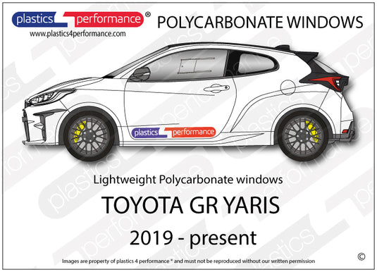 Vetri in Policarbonato per Toyota Yaris GR