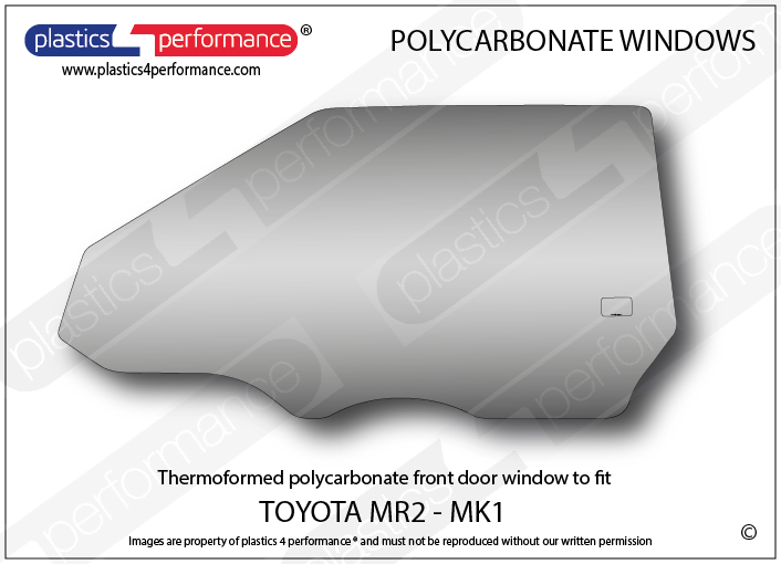 Vetri in Policarbonato per Toyota MR2 AW11