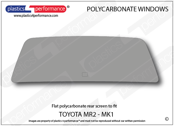 Carica immagine in Galleria Viewer, Vetri in Policarbonato per Toyota MR2 AW11
