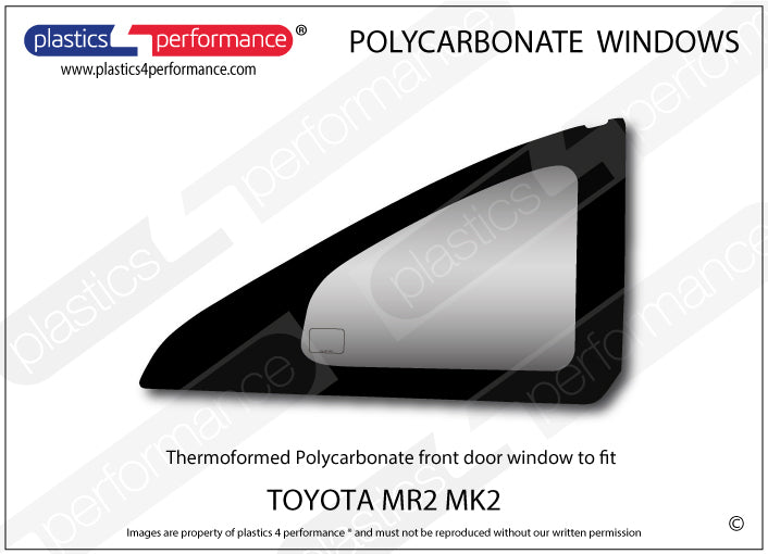 Carica immagine in Galleria Viewer, Vetri in Policarbonato per Toyota MR2 SW20
