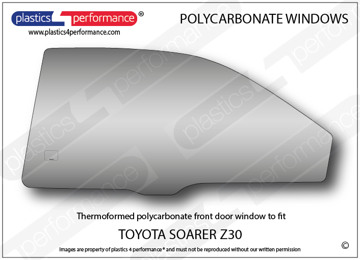 Carica immagine in Galleria Viewer, Vetri in Policarbonato per Toyota Soarer Z30
