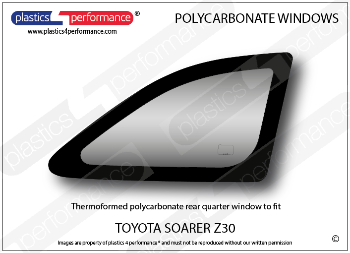 Vetri in Policarbonato per Toyota Soarer Z30