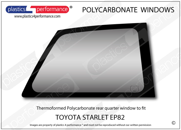 Vetri in Policarbonato per Toyota Starlet EP82