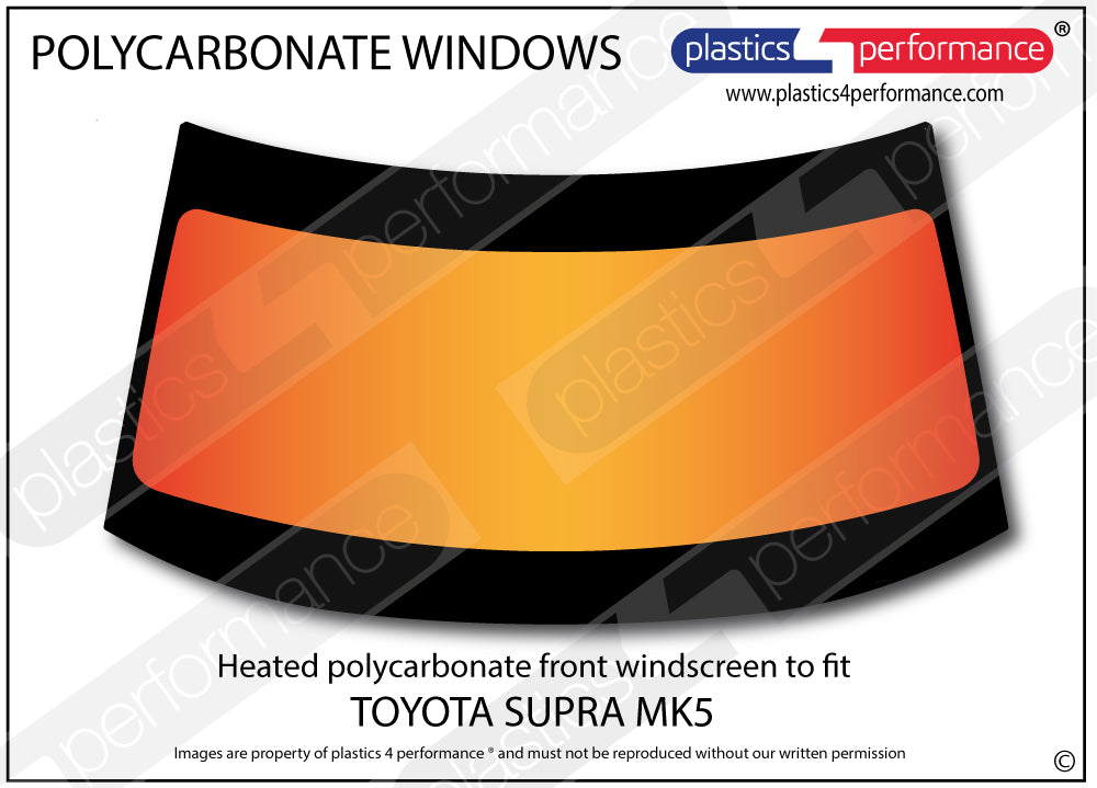 Vetri in Policarbonato per Toyota Supra MK5