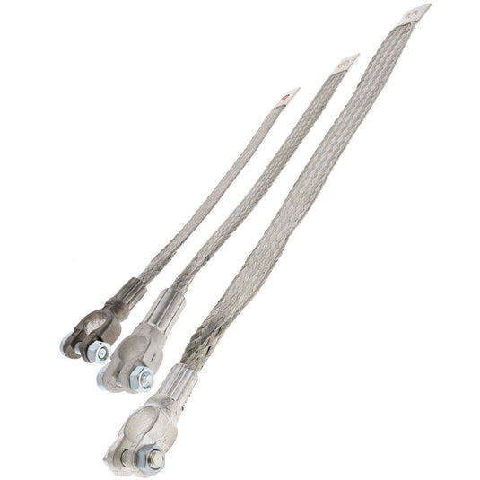 Tresse de Masse + capicorda 16mm² - Longueur 250mm