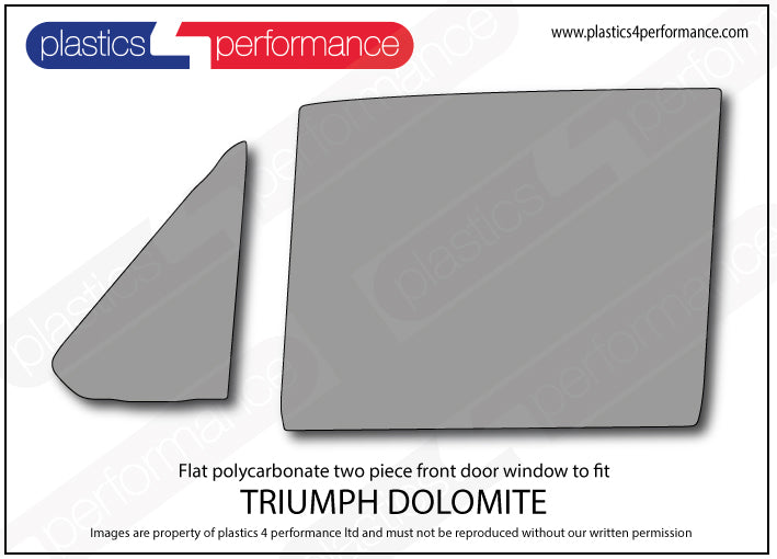 Vetri in Policarbonato per Triumph Dolomite