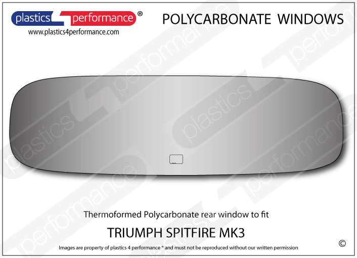 Vetri in Policarbonato per Triumph Spitfire MK3