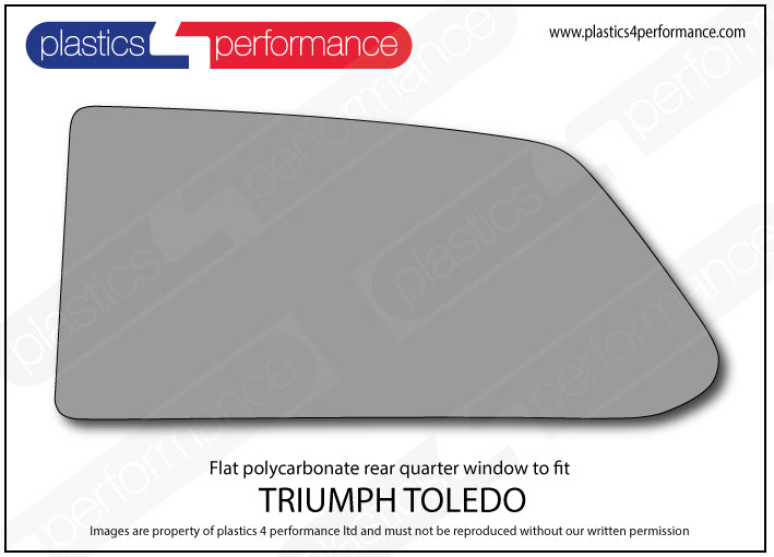 Carica immagine in Galleria Viewer, Vetri in Policarbonato per Triumph Toledo 2 Porte
