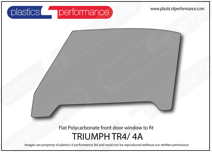 Vetri in Policarbonato per Triumph TR4 / TR4A