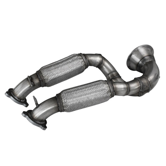 Tubo sostituzione catalizzatore acciaio inox per AUDI TT RS 8J 2.5 TFSi Quattro 340 CV 2006
