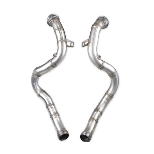 Tubo sostituzione catalizzatore acciaio inox per MERCEDES CLASSE C63 AMG S Type W205 4.0i V8 BiTurbo 2015- diam.70