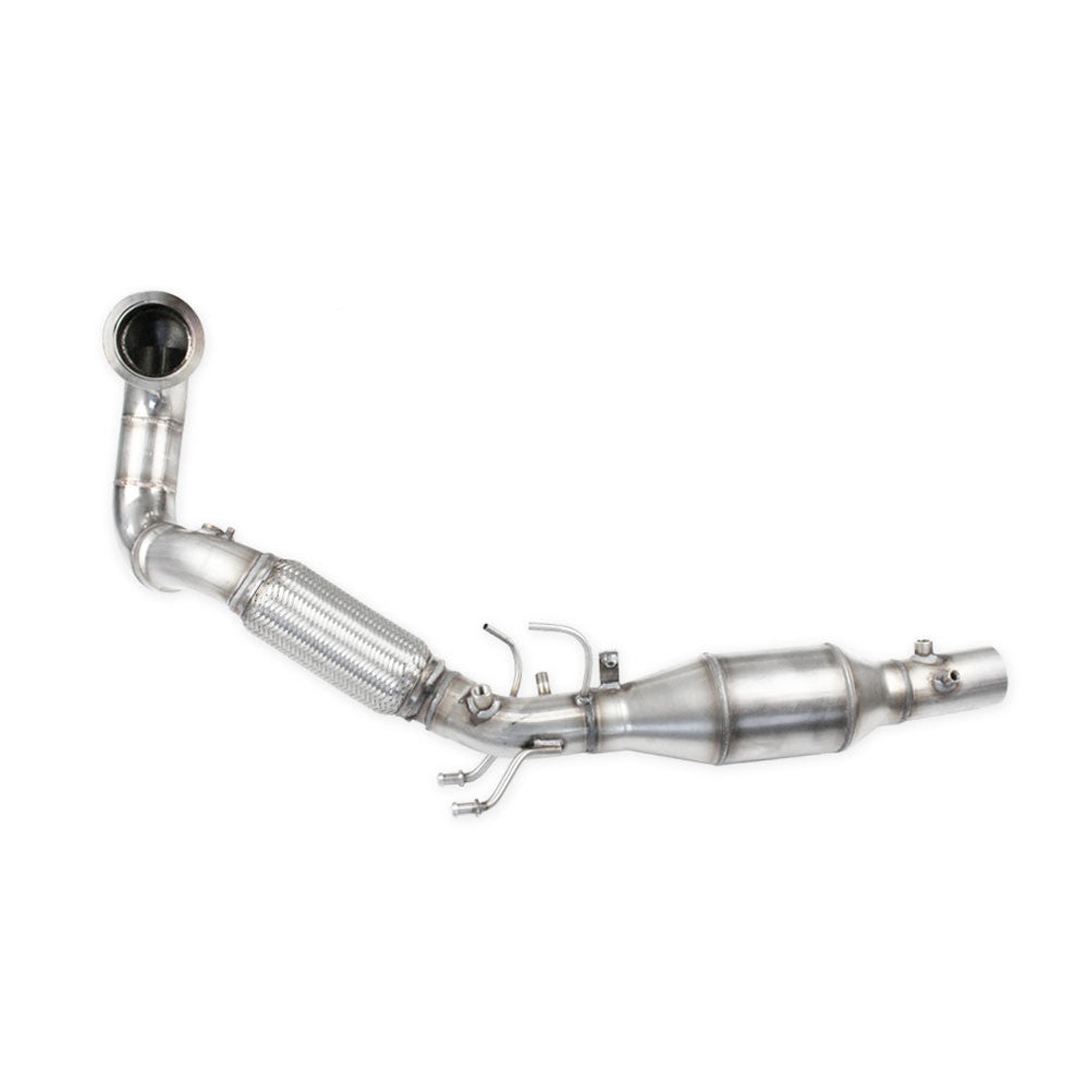 Tubo sostituzione catalizzatore con catalizzatore Inoxcar per Volkswagen Golf 7.5 2,0 GTi dopo 2017