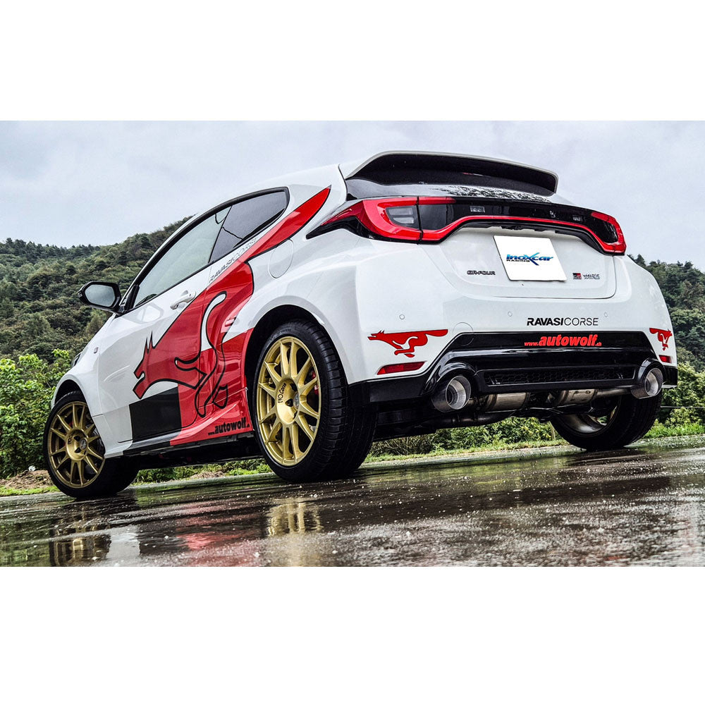 Tubo sostituzione catalizzatore Inoxcar Toyota Yaris GR 1,6 dopo 2024